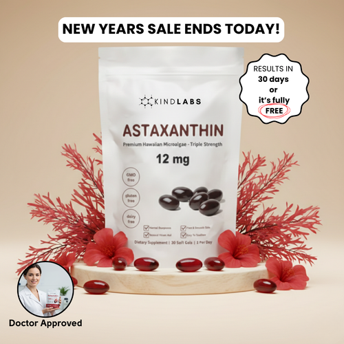 Astaxanthin Softgels — Targeted support for vision, skin, and cell health